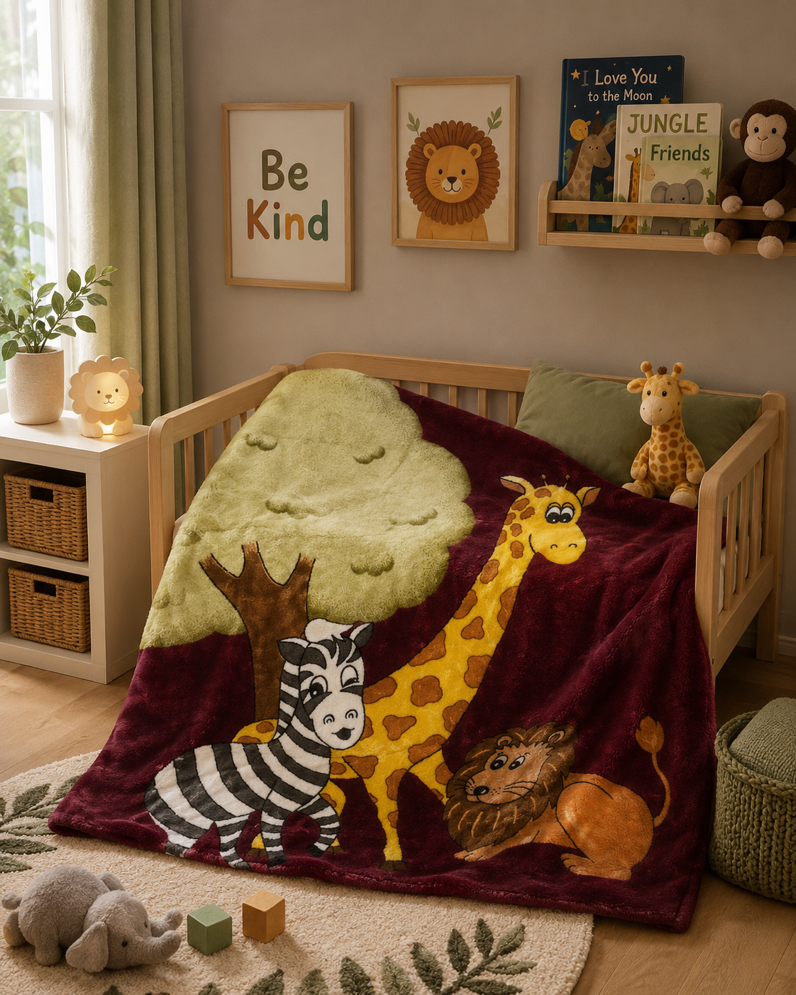 Baby Korean mink plush blanket