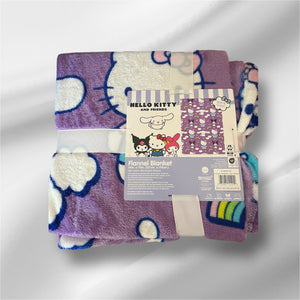 Hello kitty and Kuromi toddler blanket