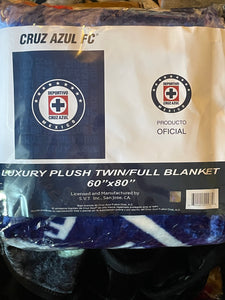 Cruz Azul twin/Full blanket