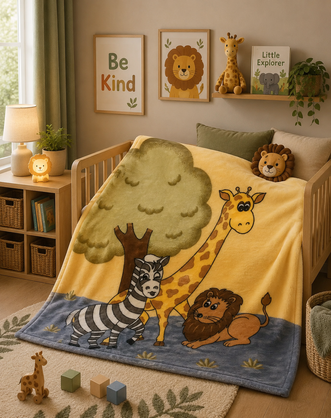 Baby Korean mink plush blanket