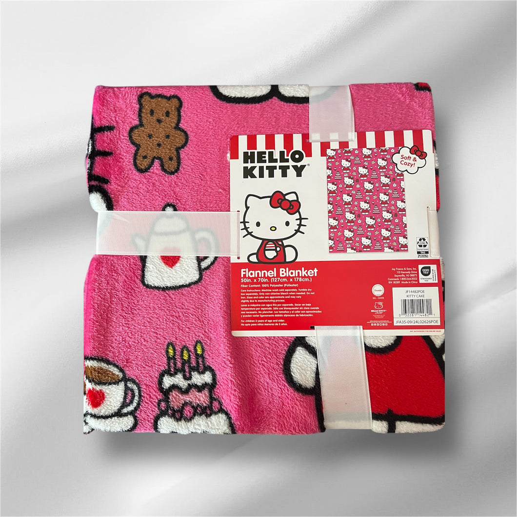 Hello kitty toddler blanket