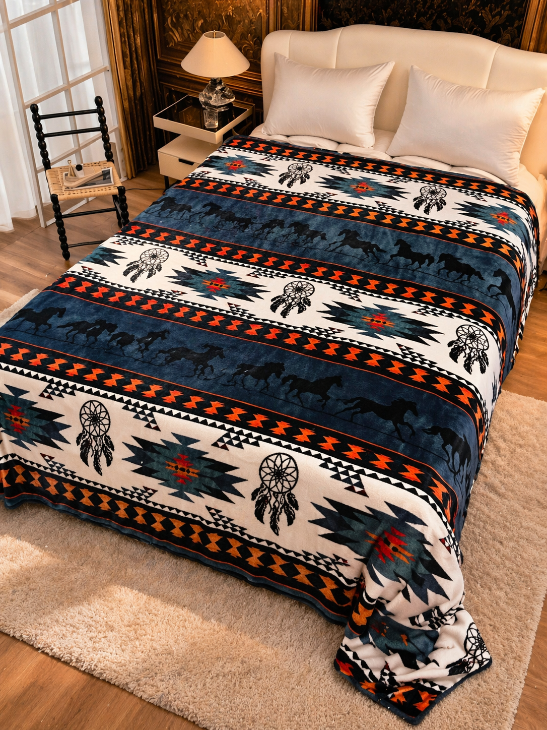 Various Western king size warm Blankets