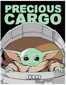 Baby yoda toddler Blanket