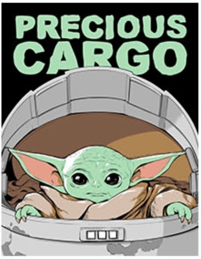 Baby yoda toddler Blanket