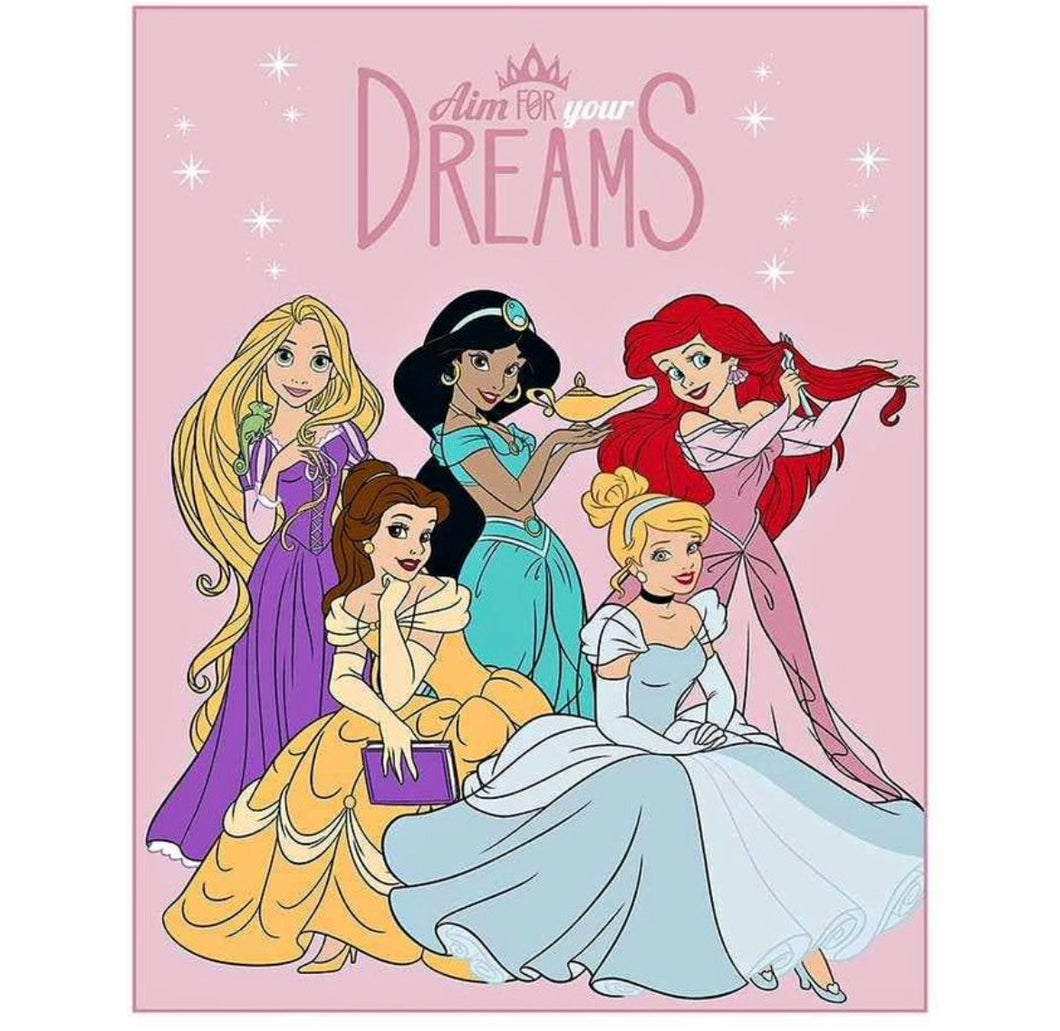 Disney princess blanket