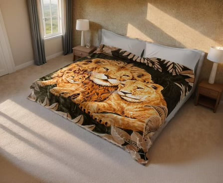 13lb Solaron Blanket Lion Family