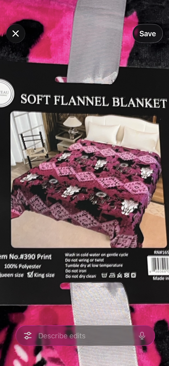 Various Western king size warm Blankets