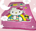 Sweet Hello Kitty Sanrio plush blanket